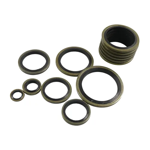 Miniatura 7 de Kit surtido de arandelas de sello de aceite, 110 piezas de 8 tamaños, anillos de sello de aceite M6 M8 M10 M14 M16 M20 Junta de aceite de sello