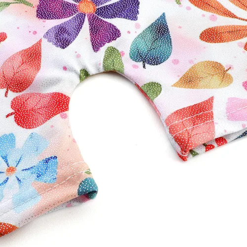 Miniatura 13 de HOZIY - Leotardos de gimnasia con pantalones cortos brillantes para niñas pequeñas; estampados de unicornio, aurora, arco iris, sirena, dinosaurio