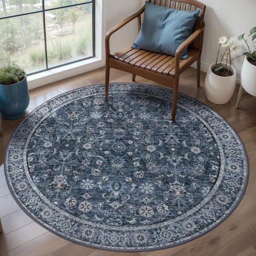 Miniatura 146 de Tangsoo Alfombra lavable para pasillo, antideslizante, 2 x 6 pies, estilo bohemio, floral, vintage, para entrada, suelo suave, para cocina, baño