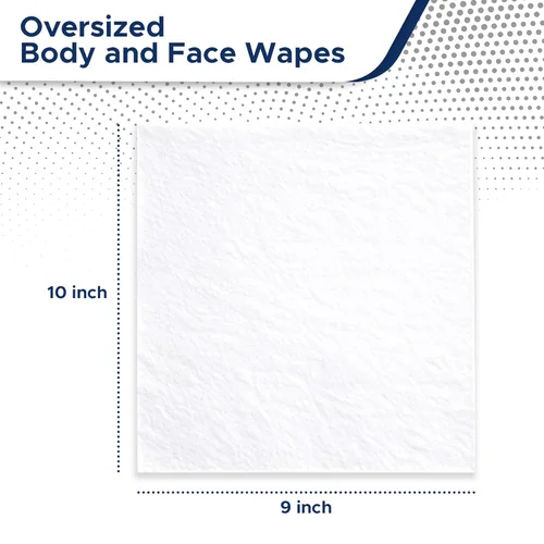 Miniatura 3 de Wash Yo Self Body Wipes - Toallitas húmedas desechables empaquetadas individualmente para niños y adultos, paquete de 40