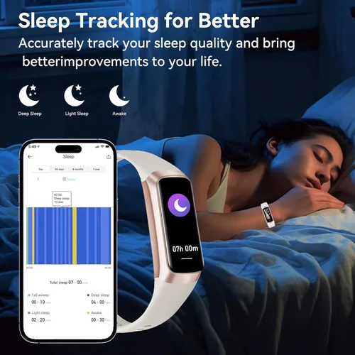 Miniatura 4 de Fitness Tracker with 24/7 Heart Rate, Blood Oxygen Blood Pressure Sleep Monitor,20+ Sports Modes Smart Watches for Women/Men, Activity & Step