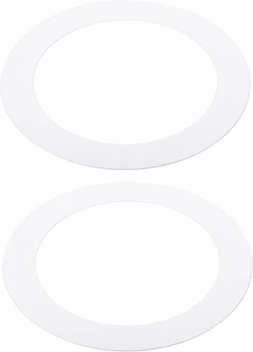 Miniatura 16 de PATIKIL Anillos de goof de 2.76 pulgadas de diámetro exterior de 4.53 pulgadas para luz empotrada, paquete de 2 anillos de iluminación de metal