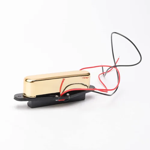 Miniatura 5 de Gold Tele cuello Pickup Pastilla para guitarra eléctrica para FD Tele Replacement Oro