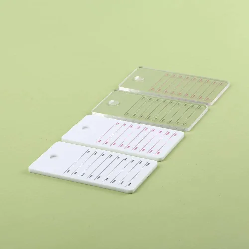 Miniatura 6 de Paleta de extensión de pestañas acrílicas, organizador de pestañas postizas, bandeja de pestañas, paleta de pegamento adhesivo, soporte individual
