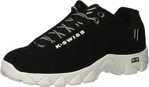 Miniatura 26 de K-Swiss - Tenis, zapatos deportivos anchos para caminar, para papá, con parte superior de cuero, ST329 CMF