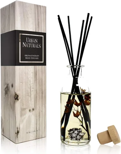 Miniatura 11 de Urban Naturals Amber & Lavender - Juego de difusor con varillas aromáticas Colección de aromaterapia (Awaken + Renew) Mind & Body Ambientador