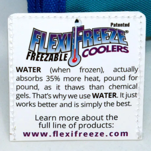Miniatura 8 de FlexiFreeze Enfriador de latas congelable 9 lata azul