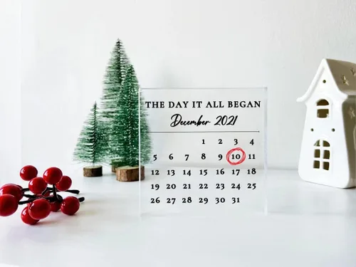 Miniatura 3 de Regalo de Calendario Personalizado - Recuerdo Romántico, Regalos de Boda, Regalo para Él, Regalo de Aniversario, Regalo para Parejas, Regalos