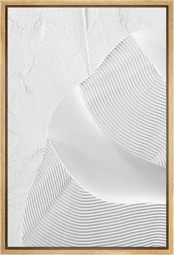 Miniatura 33 de SIGNWIN Lienzo enmarcado para pared, diseño retro pastel, anillo geométrico en espiral, ilustraciones de formas abstractas, arte moderno