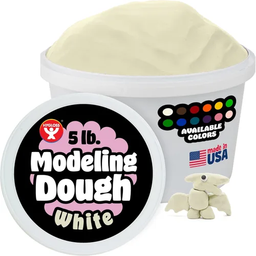 Miniatura 31 de Hygloss Play - Masa de modelado para niños, masa sensorial segura y no tóxica para artes y manualidades, bañera de 3 libras, arcilla de juego