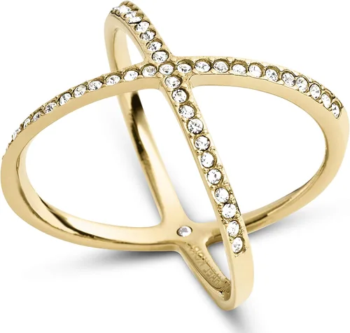 Miniatura 2 de Michael Kors anillo en forma de X, de pavé