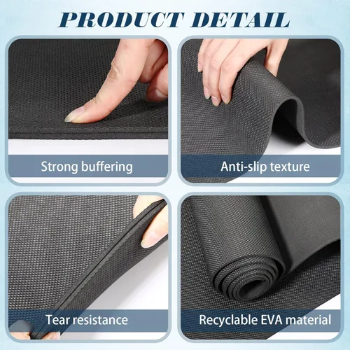 Miniatura 4 de Paquete de 10 esterillas de yoga a granel, 68' x 24' x 4mm de espesor Esterillas de yoga para niños y adultos, paquete de esterillas de gimnasio