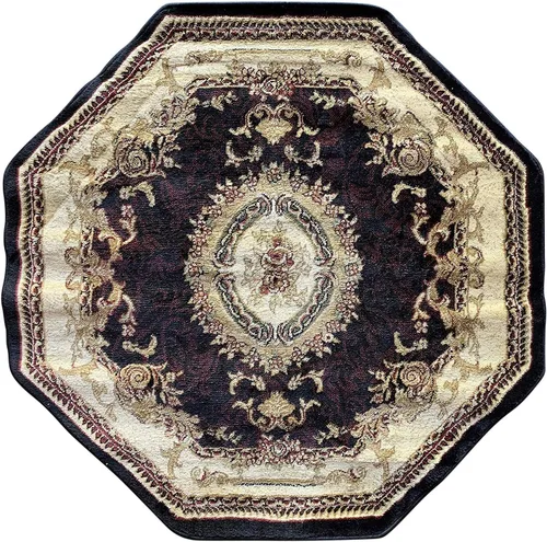 Miniatura 23 de Deir Debwan Alfombra tradicional Aubusson con diseño floral largo de 330.000 puntos, diseño 602 (31 pulgadas x 15 pies 8 pulgadas)