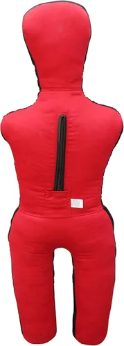 Miniatura 6 de Muñecos de práctica de boxeo de Jiu Jitsu para niños (4 pies y 48 pulgadas) sin rellenar, ninguno, rojo y negro