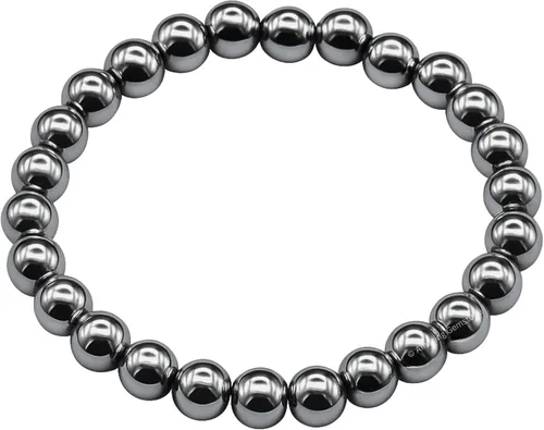 Miniatura 883 de Amazing Gemstone Pulsera de cristal para mujeres y hombres, pulsera de cristal curativo de protección, pulsera elástica con cuentas de piedras