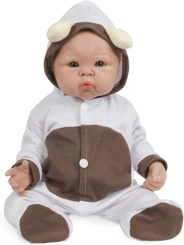 Miniatura 6 de Vollence Muñeca de bebé de silicona realista de cuerpo completo de 19 pulgadas que parece un niño real, muñeca de bebé real realista Reborn - niño