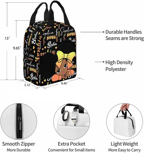 Miniatura 14 de Texto personalizado Elefante desgaste gafas mochila mochila mochila casual Daypack bolsa para mamá niñas, color86-4, Mochilas Daypack