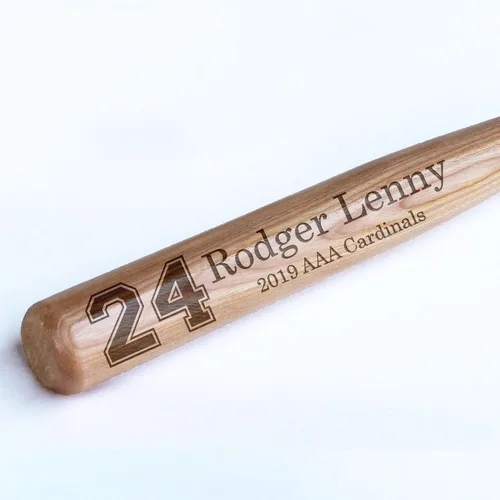 Miniatura 14 de Mini bate personalizado de 18 pulgadas, mini bate de béisbol personalizado, regalo de entrenador personalizado, regalo de equipo, pelota