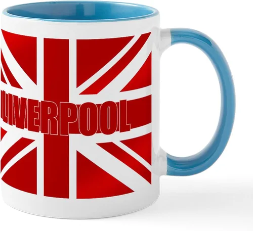 Miniatura 72 de CafePress Born American, British By Hea Taza de café de cerámica de 11 oz (11.0 fl oz)
