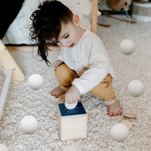 Miniatura 3 de Chivao 200 pelotas de tenis de mesa, lavables, juego de tenis de mesa, mini bolas de plástico para piscina, carnaval, fiesta Blanco