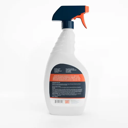 Miniatura 2 de Made Here Co. Limpiador de vidrio ultra concentrado, sin compuestos orgánicos volátiles, limpieza sin rayas para ventanas, espejos, duchas de vidrio