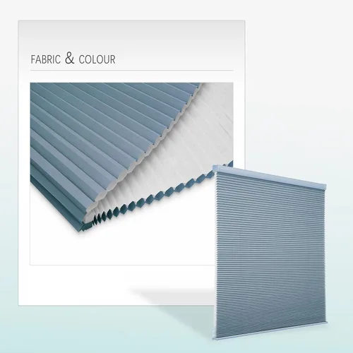 Miniatura 2 de Changshade Persianas celulares personalizadas con filtro de luz, oscurecimiento de habitación con celda individual de 1 pulgada para oficina, sala