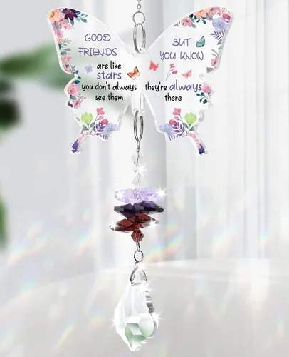 Miniatura 10 de Funnli Regalos para abuela, regalos de cumpleaños para abuela, atrapasoles de cristal, Navidad, cumpleaños, día de la madre, Acción de Gracias, día