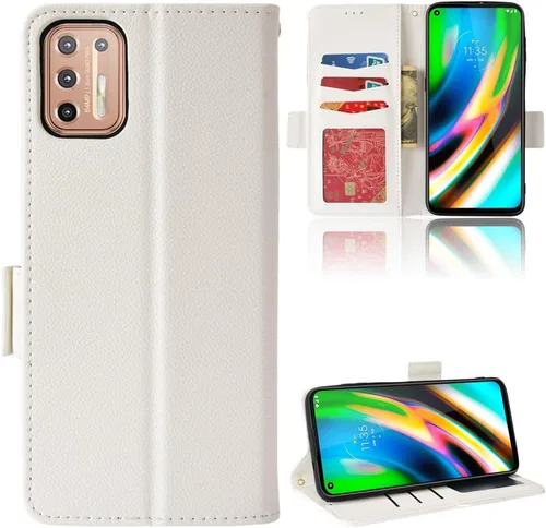 Miniatura 57 de Funda de piel sintética compatible con Motorola Moto E22 4G, funda de piel sintética compatible con Motorola Moto E22i 4G, color negro