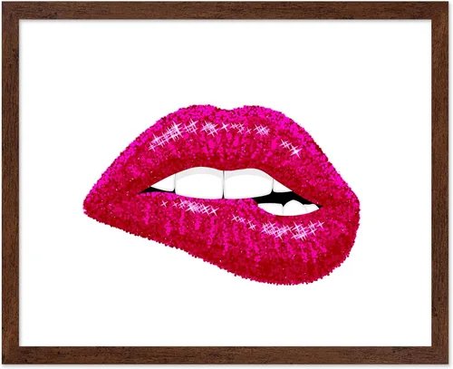 Miniatura 9 de Poster Master Impresión de labios dorados, póster de mordida de labio, arte moderno y minimalista, regalo bohemio para hombres y mujeres, diseño