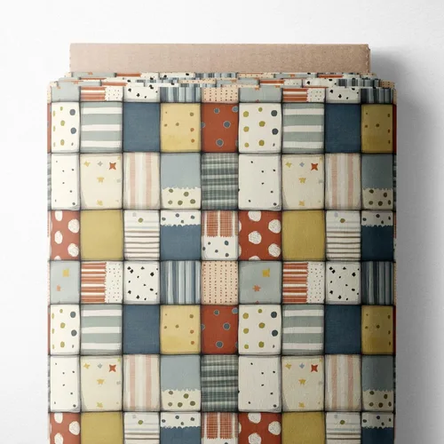 Miniatura 99 de Paquete de tela de algodón de color sólido, 50 cuadrados precortados (8 x 8 x 8 pulgadas), 100% algodón, 120 GSM, fabricado en Türkiye