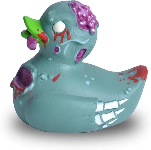 Miniatura 4 de Wild Republic Patos de goma, juguetes de baño, regalos para niños, juguetes de piscina, juguetes de agua, zombi, 4 pulgadas