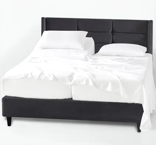 Miniatura 31 de Kotton Culture Juego de Sábanas de 4 Piezas Tamaño Twin - 1000 Hilos 100% Algodón Egipcio Ropa de Cama de Lujo Premium de Hotel - Tejido Satén Suave