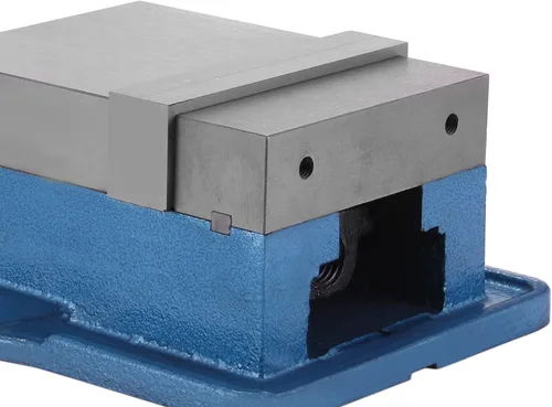 Miniatura 9 de Happybuy - Tornillo de banco de 6 pulgadas ACCU con traba de precisión, tornillo de banco para fresado de 6 pulgadas de ancho, prensa de taladro