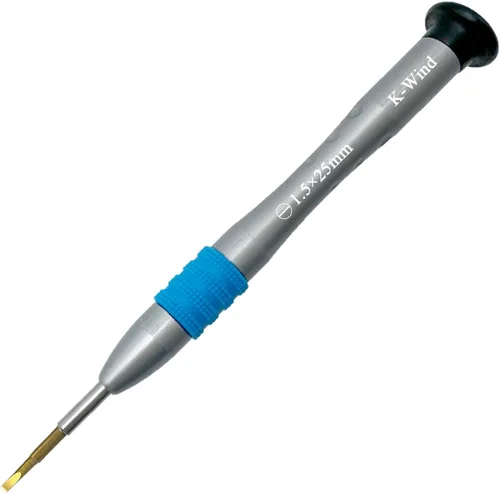 Miniatura 8 de Destornillador de cabeza plana de 0.118 in, destornillador ranurado de precisión -0.118 in, hoja plana de acero de alta aleación S2, punta Cabeza