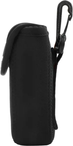 Miniatura 4 de MegaGear Nikon Coolpix W300, AW130, Ricoh WG-30W, WG-50 Funda de neopreno ultra ligera para cámara, con mosquetón, color negro, MG1276, piel