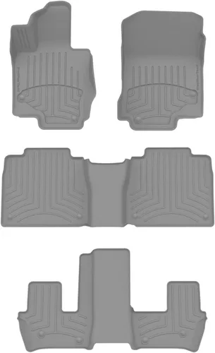 Miniatura 10 de WeatherTech FloorLiner HP Alfombrillas de suelo de ajuste personalizado para Mercedes GLS SUV, AMG GLS 63 SUV, AMG GLS 63 - Juego completo Negro