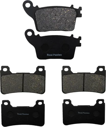 Road Passion Pastillas de freno delanteras y traseras para Honda CBR600RR CBR600RRA CBR 600 RR 2007-2011 / CBR1000RR 2006-2011 Reemplazo