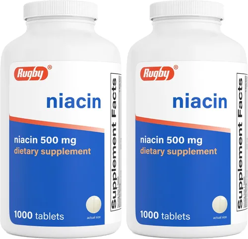 Miniatura 8 de Niacina 500 mg 1000 comprimidos.