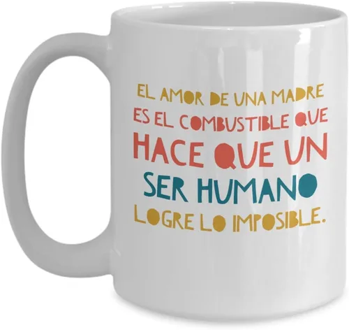Miniatura 4 de Taza de Café Regalo para Mama Vaso, taza de café divertidas, tazas personalizadas, taza de café inspiradoras, taza con mensajes positivos. Blanco