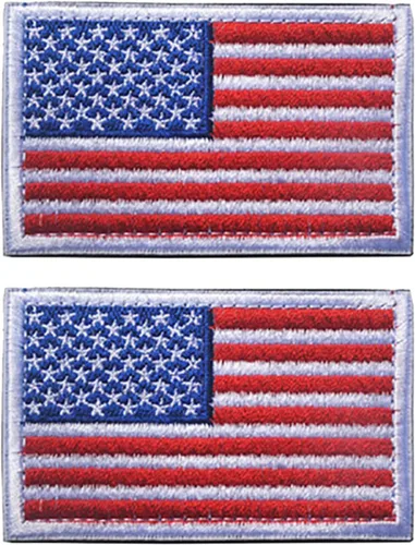 Miniatura 111 de 2 parches de bandera de Japón de AliPlus bordados tácticos militares moral parche apliques gancho y bucle