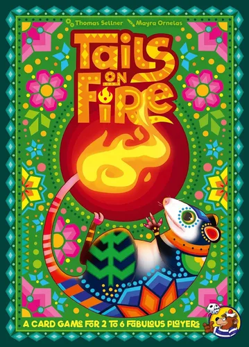 Miniatura 2 de HeidelBÄR Games Tails on Fire, un juego de cartas interactivo para 2-6 jugadores donde elegir las mejores 3 cartas en una ronda se convierte en un