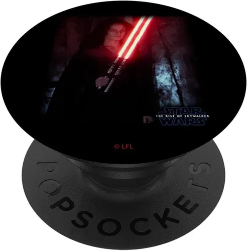 Star Wars Rise Of Skywalker Rey Dual Light Ser Portrait PopSockets PopSockets PopGrip: agarre intercambiable para teléfonos y tabletas