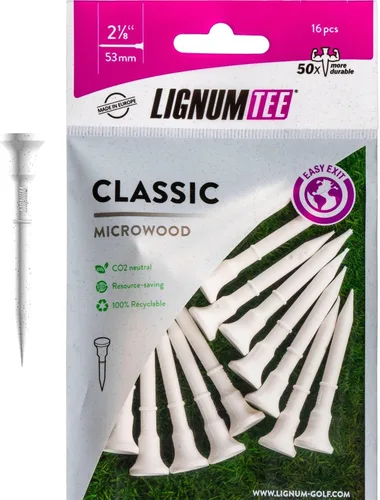 Miniatura 15 de LIGNUM Camisetas de golf irrompibles de microwood 50 veces más duraderas/ajustables/innovadoras fibra de madera y adhesivos naturales/camiseta