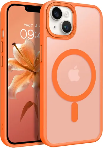 Miniatura 13 de BENTOBEN Funda magnética para iPhone 14 Plus, compatible con MagSafe, translúcida mate, esmerilada, delgada, ligera, a prueba de golpes
