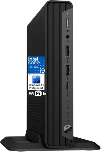 Miniatura 6 de HP Elite Mini 800 G9 Elite - Computadora de escritorio para negocios, 14ª generación Intel 24-Core i9-14900T hasta 5.5GHz, 16GB DDR5 RAM, 1TB SSD