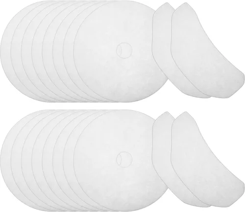 Honoson Juego de 20 filtros de escape para secadora de tela, compatible con Sonya, Panda Magic Chef y Avant Dryers, incluye 16 filtros de escape y 4