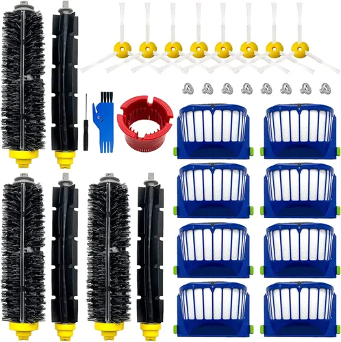 Kit de accesorios de repuesto para iRobot Roomba 600 Series 694 675 692 676 695 677 671 655 645 690 680 660 650 620 614 y 500 Series 595 585 564