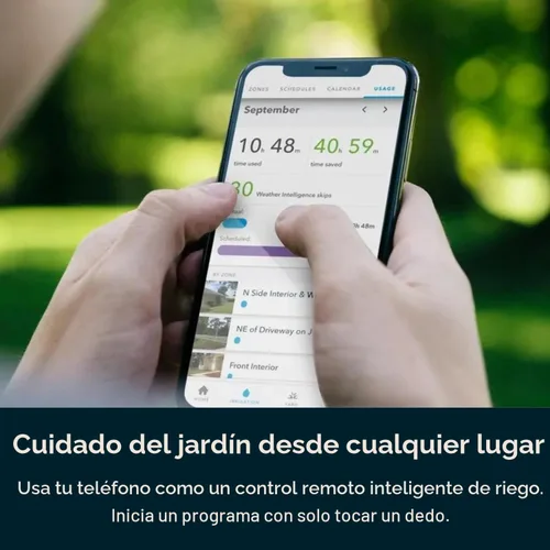 Miniatura 6 de Rachio - Controlador inteligente de aspersores WiFi (control remoto de riego de 16 zonas) – Programación basada en aplicación, inteligencia