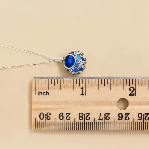 Miniatura 70 de Bottled Up Designs Handmade Vintage Lace Necklace, Recycled Vintage Bottle Glass, Sterling Silver, Eco Friendly, Made in USA, Birthday Gifts