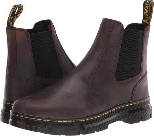 Miniatura 7 de Dr. Martens Botas Chelsea de cuero Embury unisex para adultos